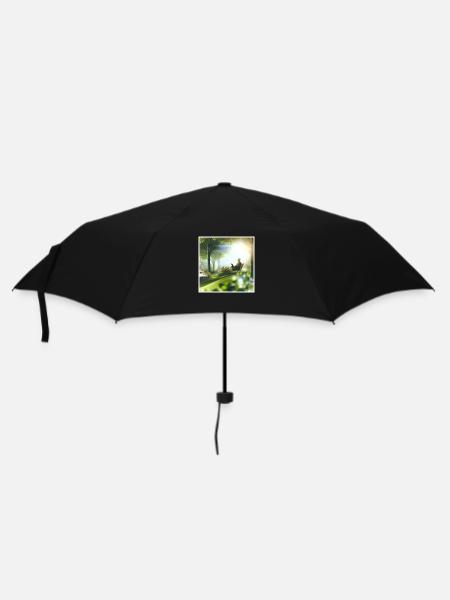 Selbstliebe - Regenschirm (klein) - Schwarz