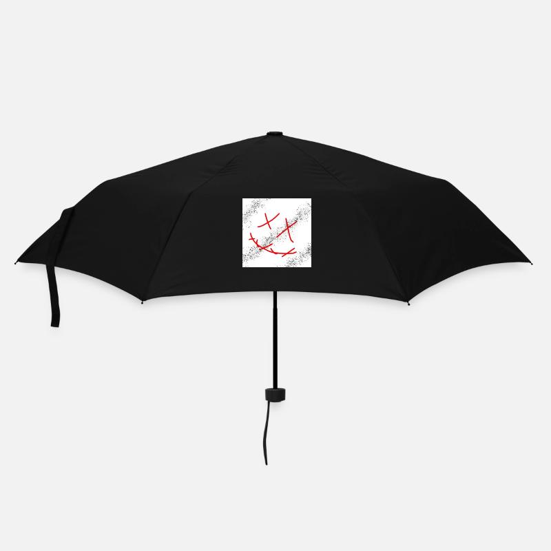 Deathly smile - Umbrella (small) - black