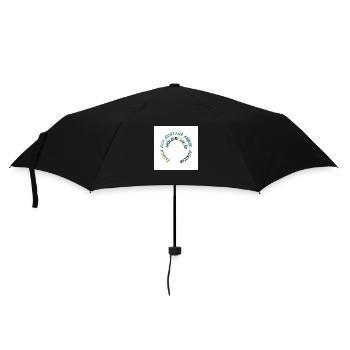 Rainbow Proverb - Umbrella (small) - black - Front