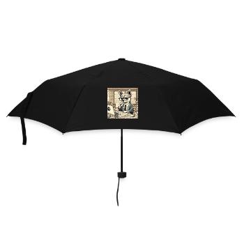 Japon Ukijo e Bureau de style Chihuahua - Parapluie standard - noir - Devant