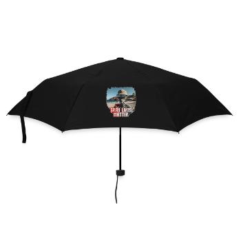 Gray lives matter - Version2 - Regenschirm (klein) - Schwarz - Vorne