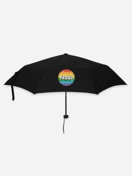 Fierté LGBTQ - Parapluie standard - noir