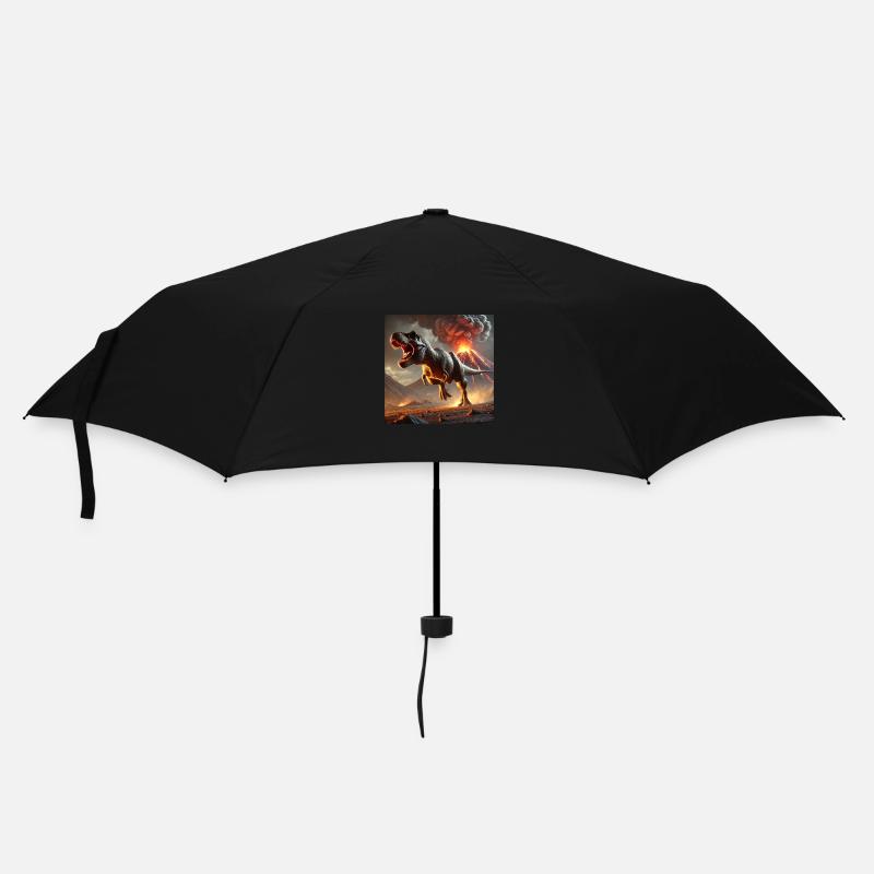 DinoFashion - Regenschirm (klein) - Schwarz