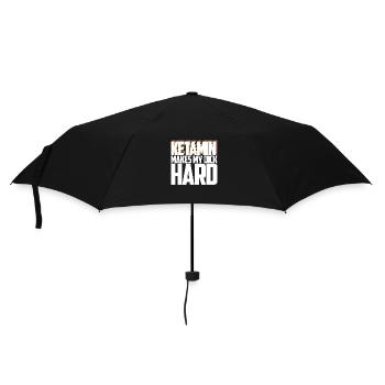 Ketamin Shirt - Regenschirm (klein) - Schwarz - Vorne