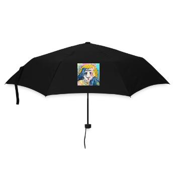 Imperator-Löwe - Regenschirm (klein) - Schwarz - Vorne