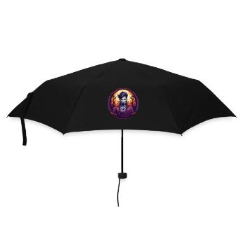 Gruseliges Halloween Party Kostüm Zombie - Umbrella (small) - black - Front