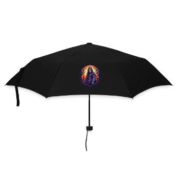 Gruseliges Halloween-partykostüm Sensenmann - Parapluie standard - noir - Devant