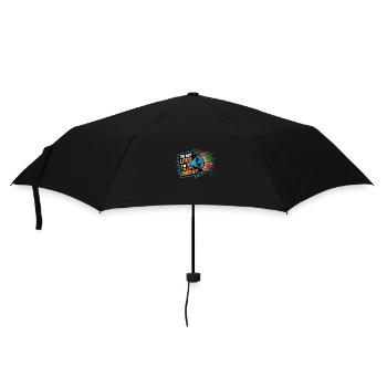 I'm not loud, I'm full of energy. - Umbrella (small) - black - Front