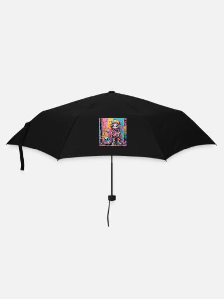 Kid Stardust - Umbrella (small) - black