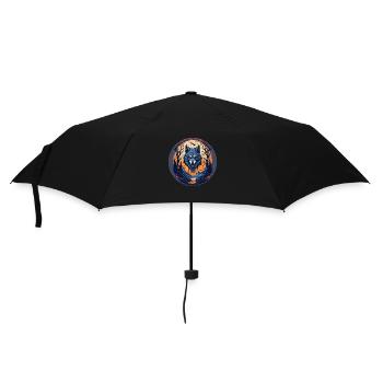 Gruseliges Halloween Party Kostüm Werwolf - Umbrella (small) - black - Front