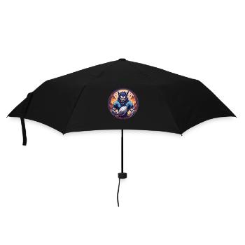 Gruseliges Halloween-partykostüm Werwolf Rugby - Umbrella (small) - black - Front