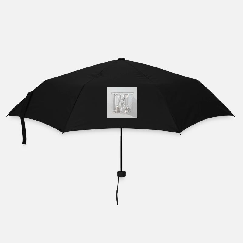 Minimalisme x Mythologie - Parapluie standard - noir
