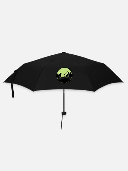 Montagnes Nature - Parapluie standard - noir