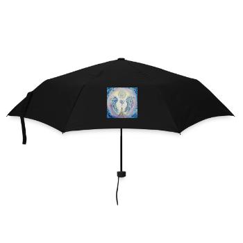 Herzengel Feldbereinigung - Regenschirm (klein) - Schwarz - Vorne