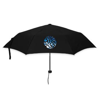 Calme-toi - Parapluie standard - noir - Devant