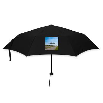 Airplane - Umbrella (small) - black - Front