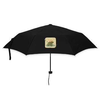 Princesse Grenouille - Parapluie standard - noir - Devant