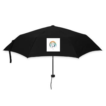 CSD - Regenschirm (klein) - Schwarz - Vorne