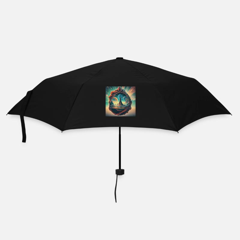 Magic Portal - Umbrella (small) - black
