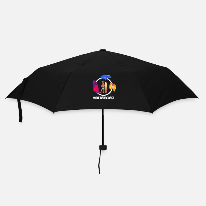 Make your choice wind kite wing transparent - Parapluie standard - noir