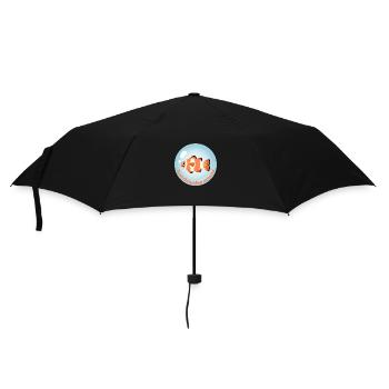 Just clowning around - Umbrella (small) - black - Front