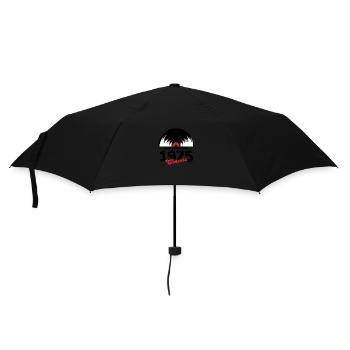 Limitierte Auflage 1975 Klassisches Vinyl - Regenschirm (klein) - Schwarz - Vorne