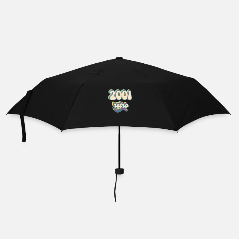 2001 retro idée cadeau - Parapluie standard - noir