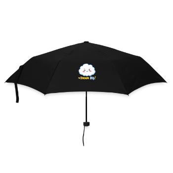 Dream Big Cloud Cute Design - Umbrella (small) - black - Front