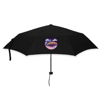 Future City : Départ dans le monde de demain ! - Parapluie standard - noir - Devant