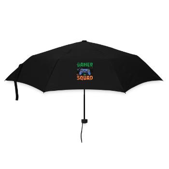 Gamer-Kader - Regenschirm (klein) - Schwarz - Vorne