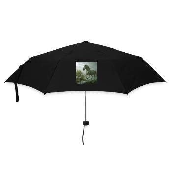 Liberté sauvage - Parapluie standard - noir - Devant