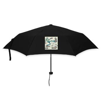 Driggel - Regenschirm (klein) - Schwarz - Vorne