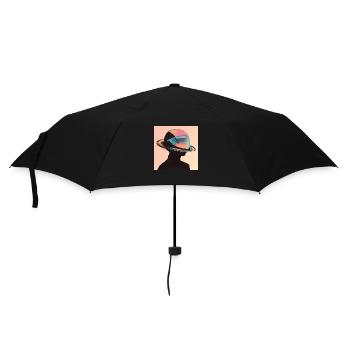 Running Rings - Umbrella (small) - black - Front