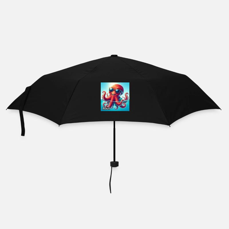 AOUT - Parapluie standard - noir