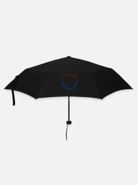 Je ne parle pas trop - Parapluie standard - noir