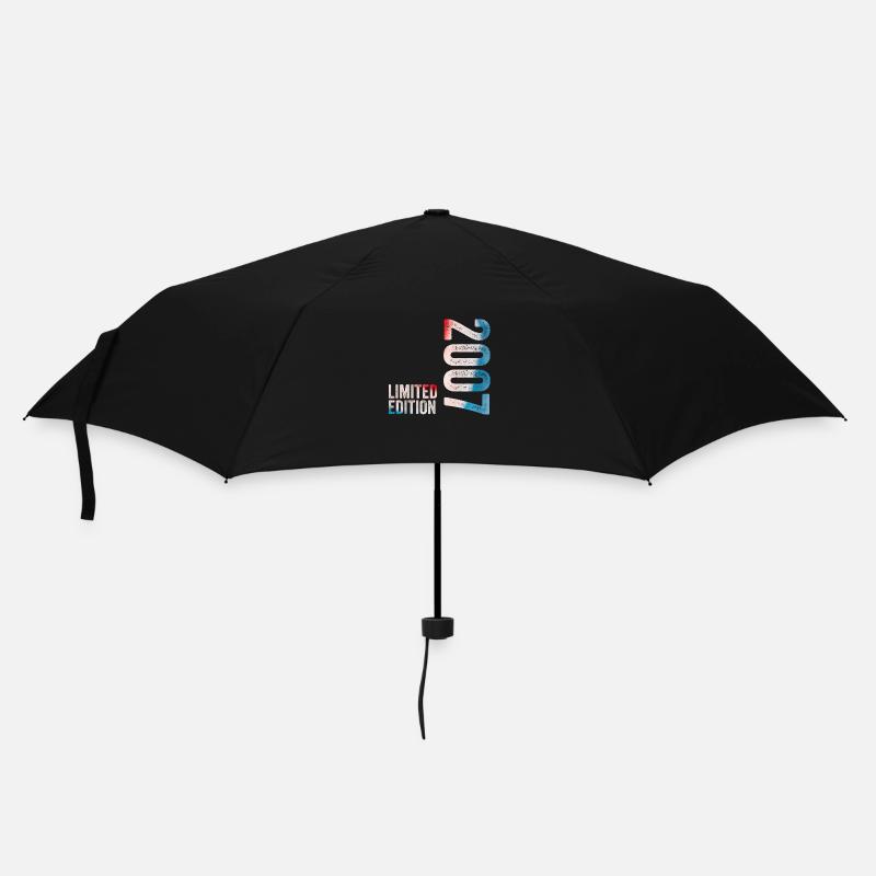 2007 Limited Edition 2007 Geburtstagsgeschenk - Regenschirm (klein) - Schwarz
