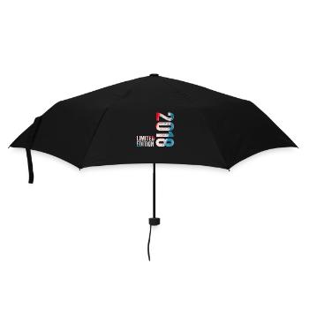 2018 Limited Edition Birthday Gift 2018 - Umbrella (small) - black - Front