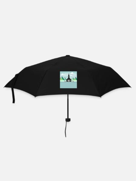 Buðakirkja - Parapluie standard - noir