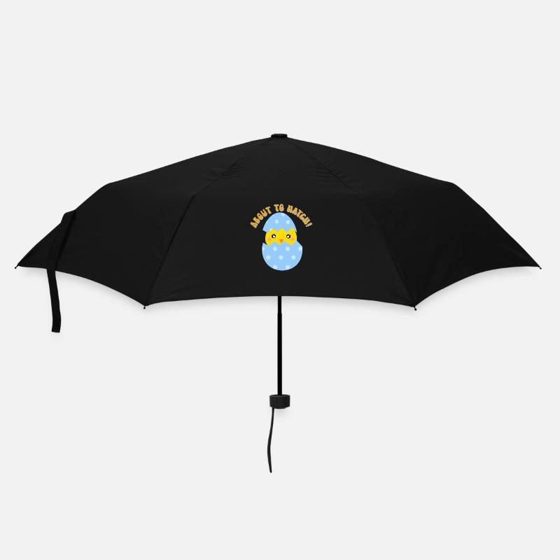 About to Hatch Boy - Umbrella (small) - black