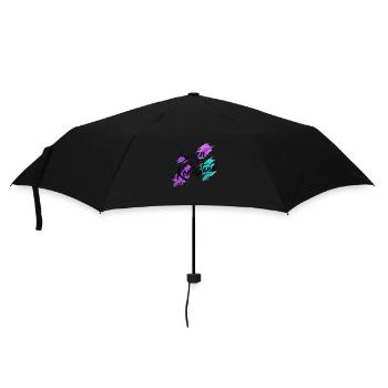Seiten auf Kontostand - Regenschirm (klein) - Schwarz - Vorne