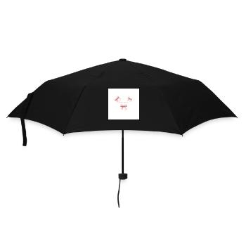 best mom - Regenschirm (klein) - Schwarz - Vorne