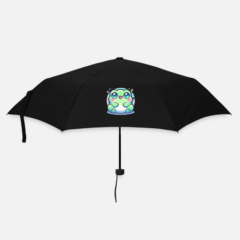 CUTE KAWAII FROG - Umbrella (small) - black