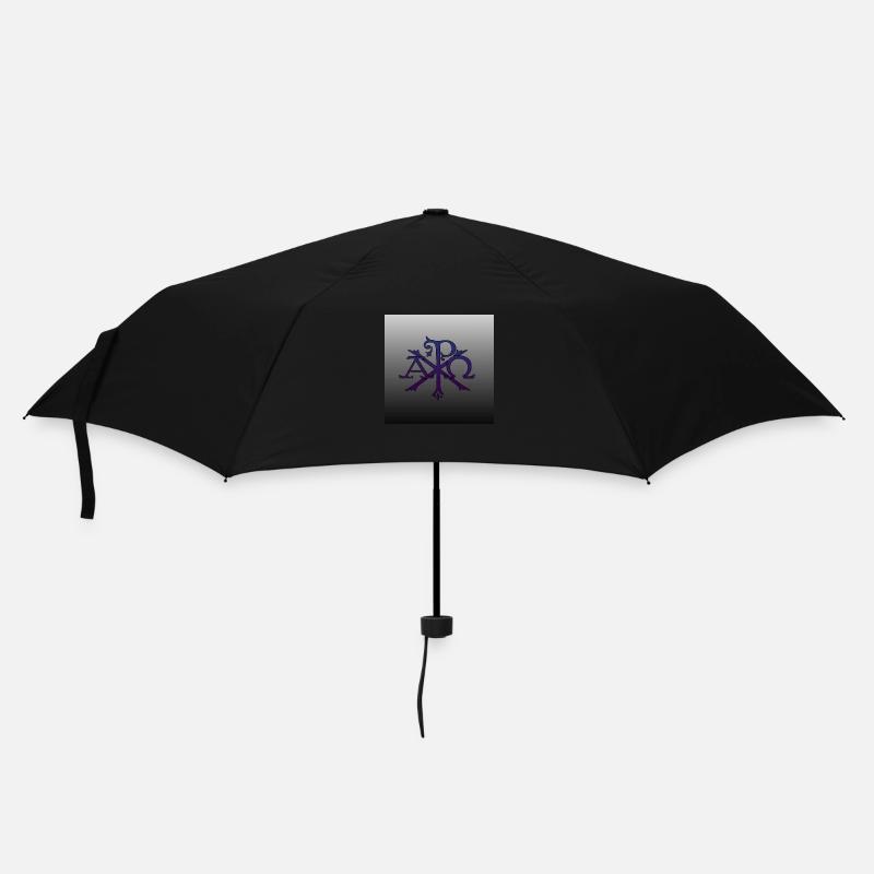 Alpha et Oméga - Parapluie standard - noir