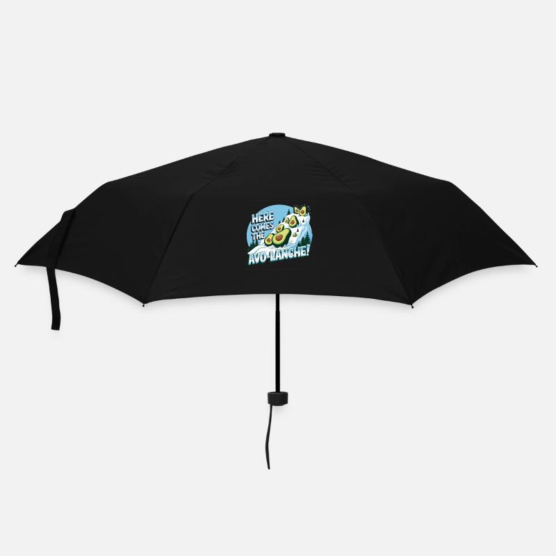 Here comes the Avo-Lanche - Umbrella (small) - black