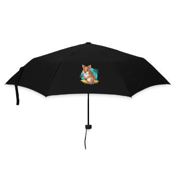 Ambiance Quokka Beachy - Parapluie standard - noir - Devant