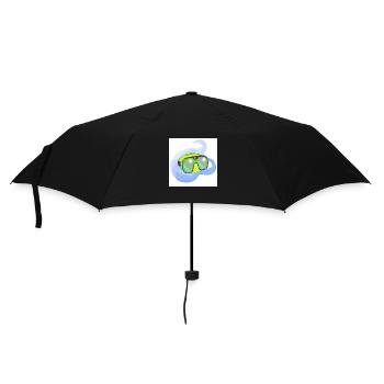 Taucherbrillen - Regenschirm (klein) - Schwarz - Vorne