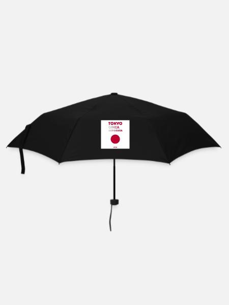 Tokyo, Japan - Umbrella (small) - black