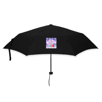 Life Is Sweet - Colourful Candy Lollipop Design - Umbrella (small) - black - Front