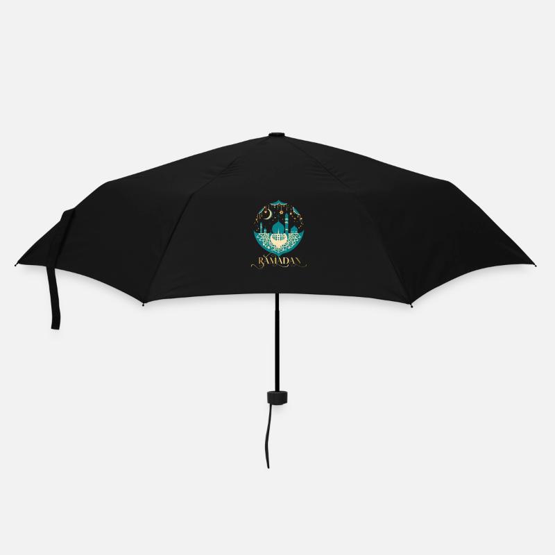 Ramadan Gift Eid Mubarak Islam Allah Muslim - Umbrella (small) - black