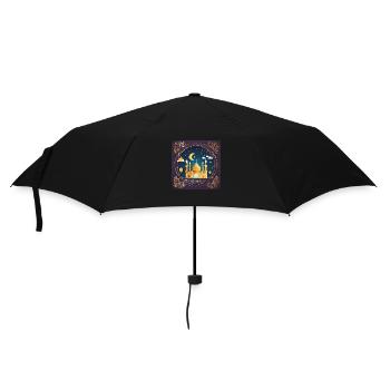 Ramadan Gift Eid Mubarak Islam Allah Muslim - Umbrella (small) - black - Front